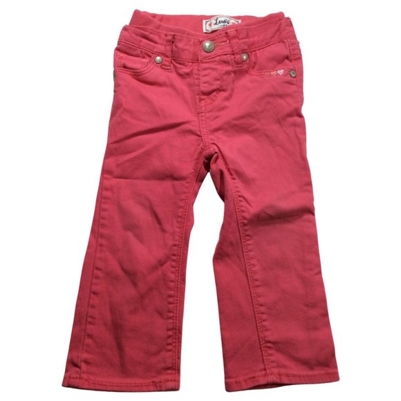 Size: 18M - Pink Jeans w/ Elastic Waist - Picture 2 of 2